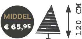 Middel formaat 120 cm